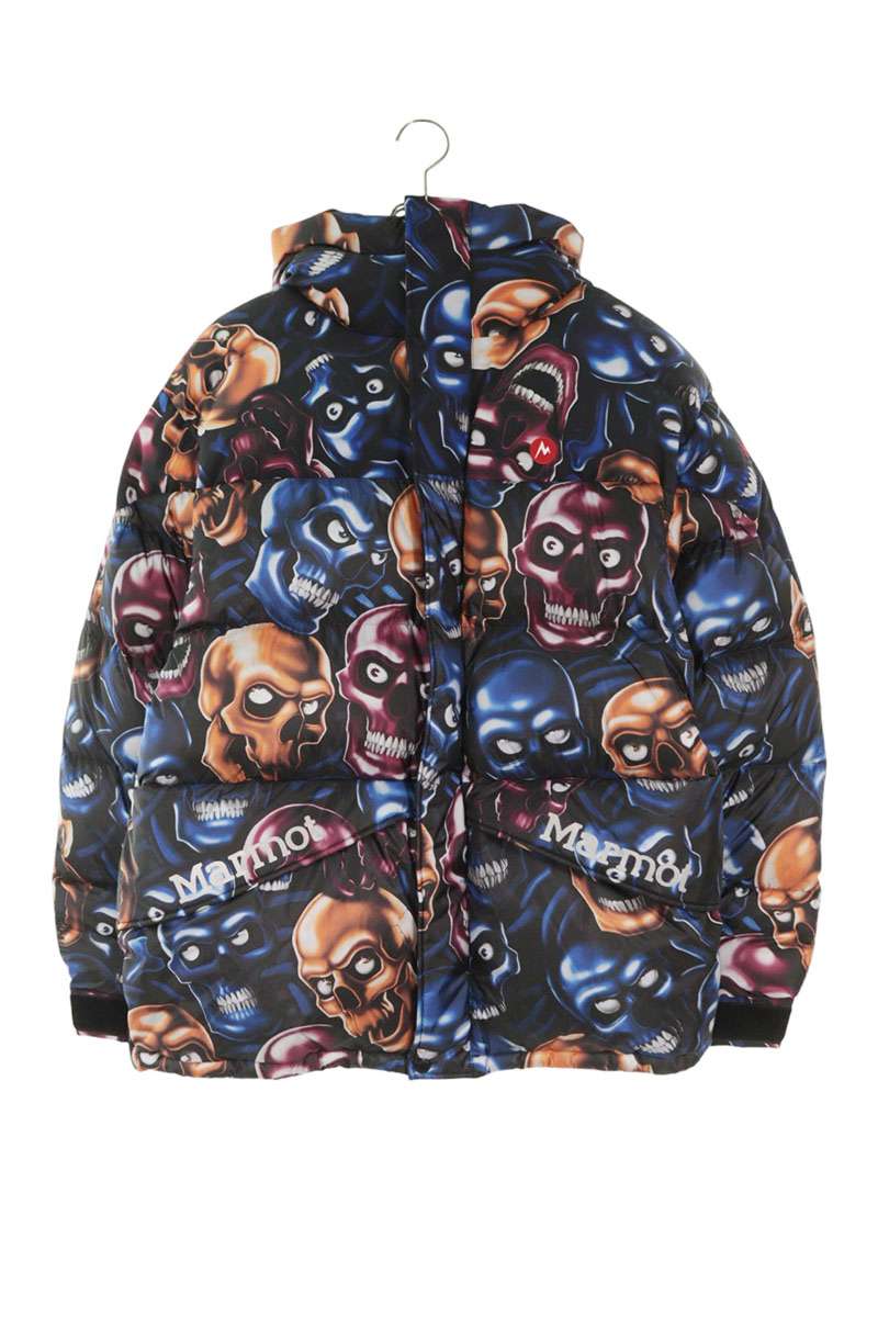 SUPREME 25AW Marmot Skull Pile 800-Fill Parka Multi Size L