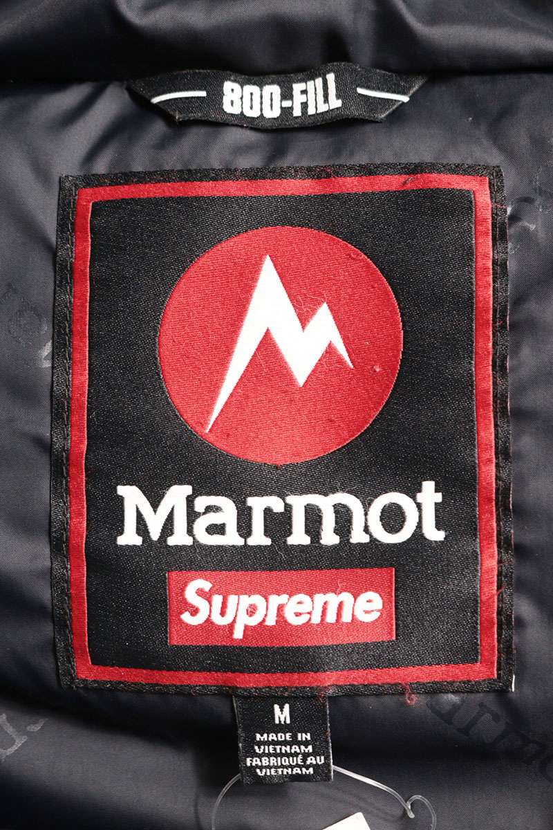 SUPREME 25AW Marmot 800-Fill Down Parka Black Size M