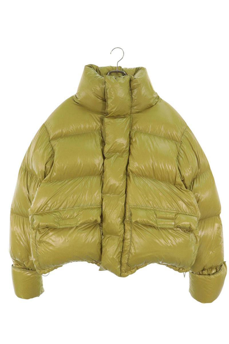 entire studios Nylon Oversize Down Jacket Green Size L