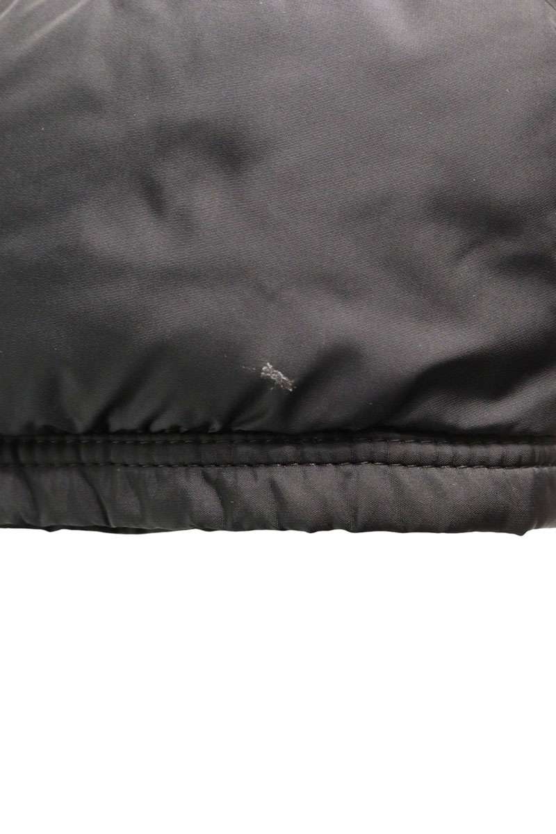 MONCLER Cluny Fur Hooded Down Jacket Black Size XL