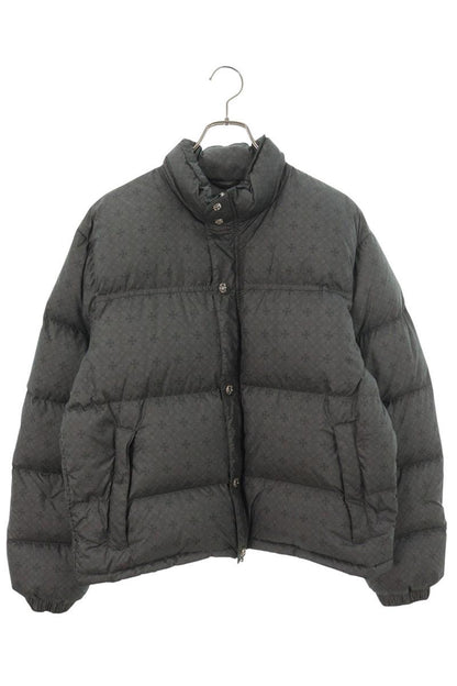 Chrome Hearts Cross Ball Button Down Jacket Gray Size M