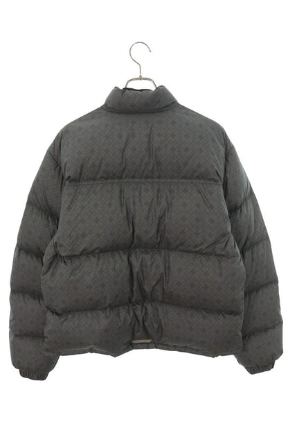 Chrome Hearts Cross Ball Button Down Jacket Gray Size M