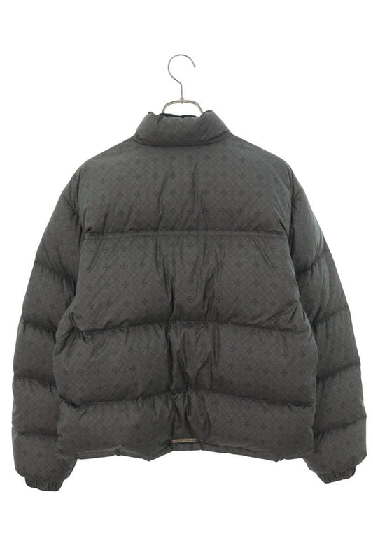 Chrome Hearts Cross Ball Button Down Jacket Gray Size M