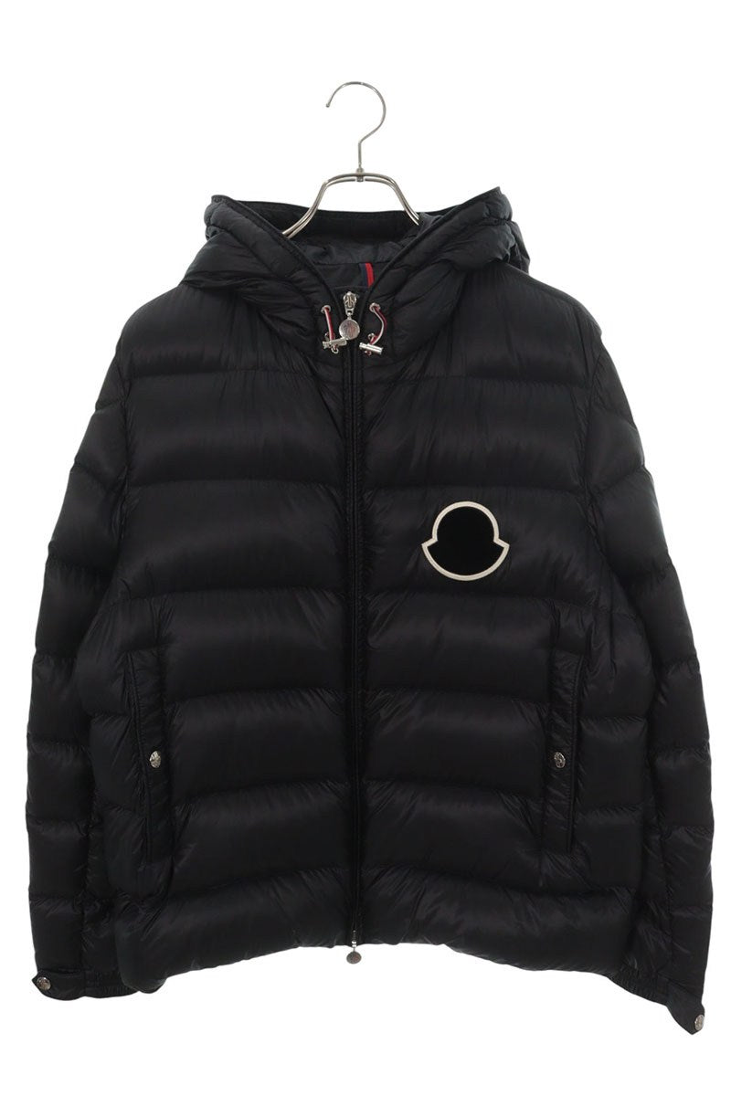 MONCLER SASSIERE Nylon Down Jacket Black Size L