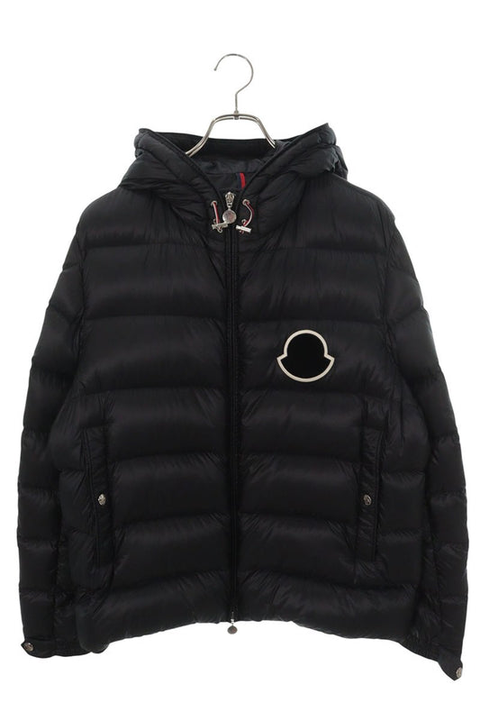 MONCLER SASSIERE Nylon Down Jacket Black Size L