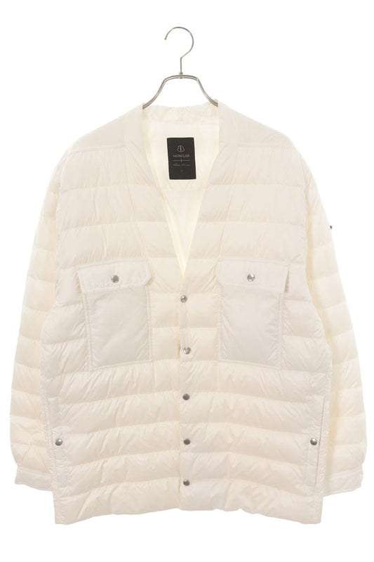 Rick Owens x Moncler M4426 Down Overshirt White Size 48
