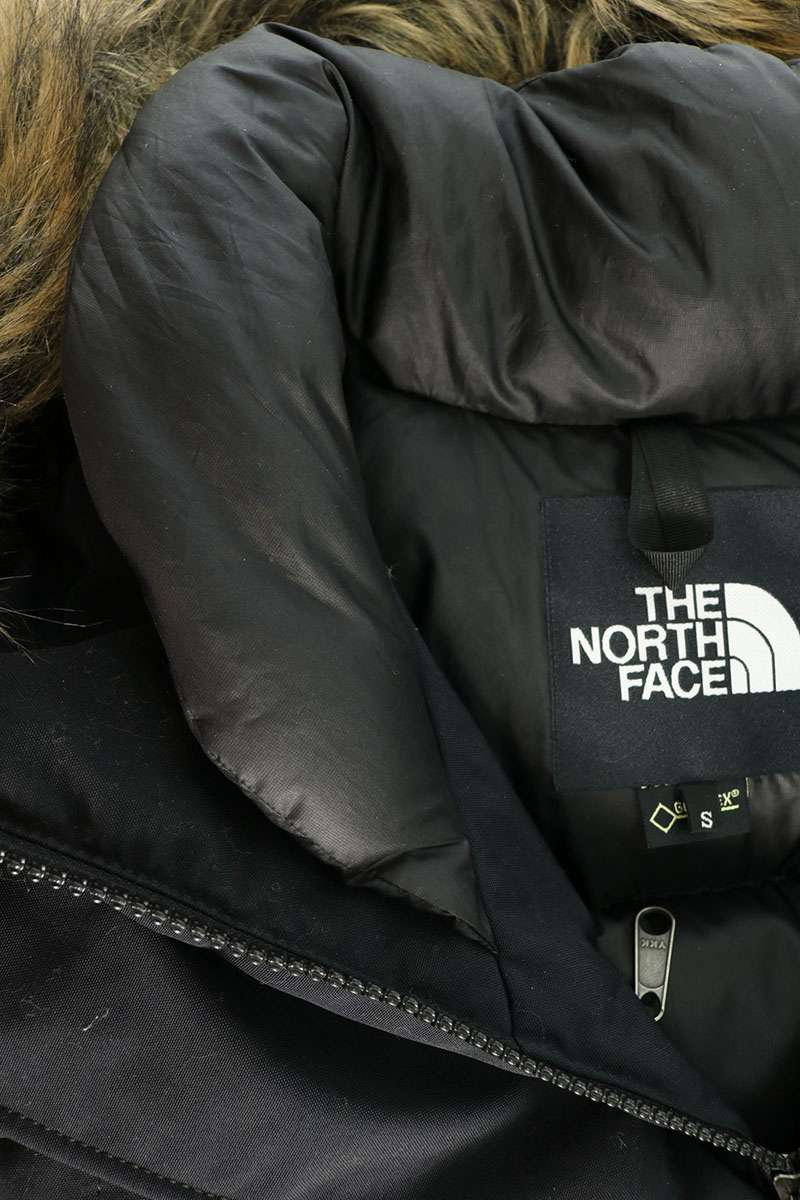 THE NORTH FACE Antarctica Parka Fur Hooded Black Size S