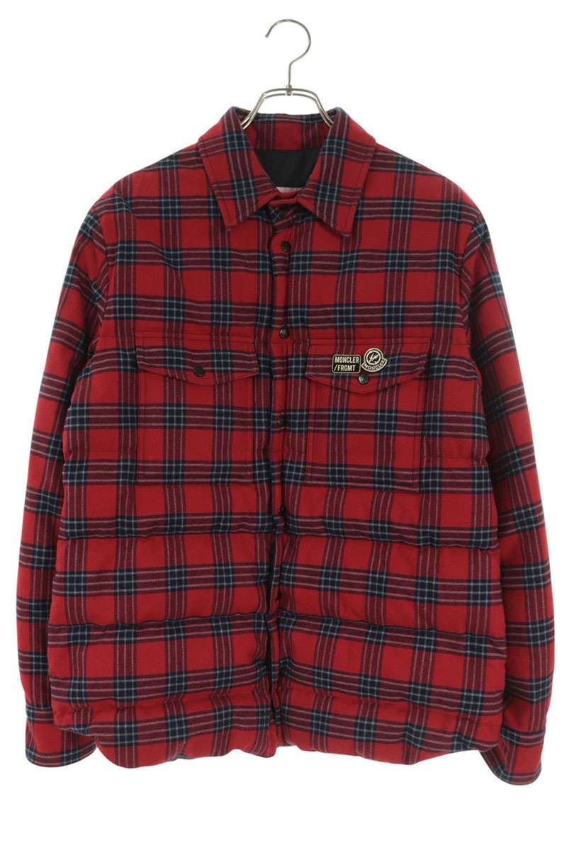 fragment design 19AW Check Shirt Padded Jacket Multi Size 1