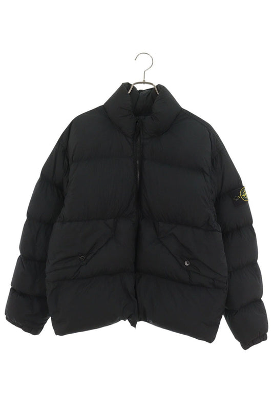 STONEISLAND 23AW Garment Dyed Crinkle Jacket Black Size M