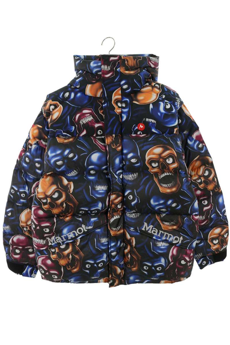 SUPREME 25AW x Marmot Skull Pile 800-Fill Down Parka Size M