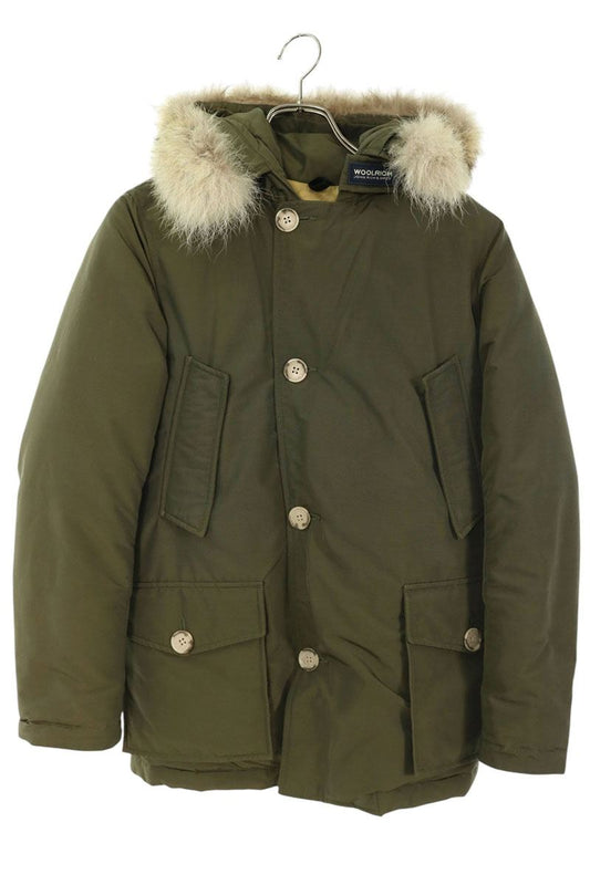 WOOLRICH Arctic Down Parka Khaki Size XXS