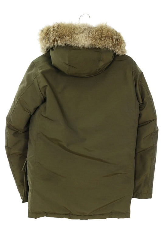 WOOLRICH Arctic Down Parka Khaki Size XXS