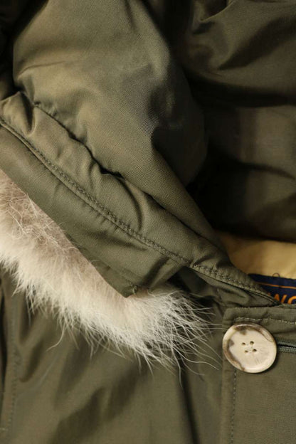 WOOLRICH Arctic Down Parka Khaki Size XXS