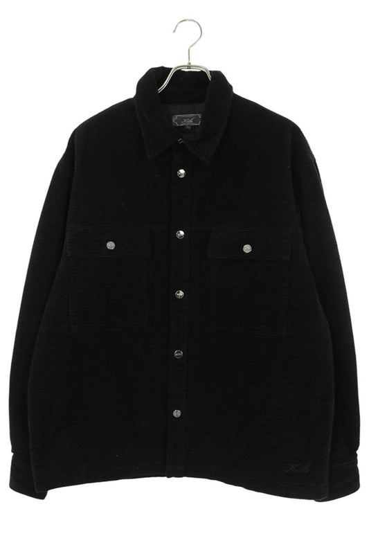 KITH Black Chenille Down Jacket Size L