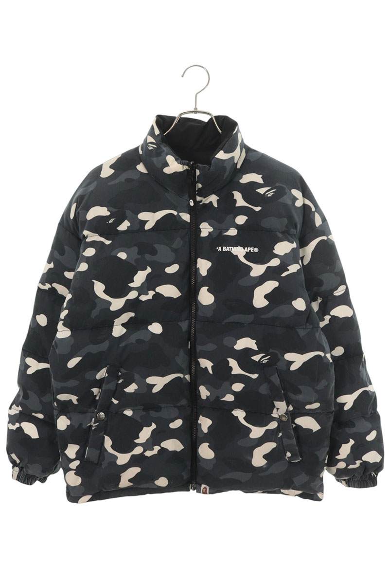 A BATHING APE City Camo Reversible Down Jacket Multi Size S