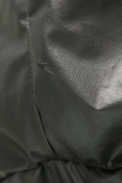 PRADA SGB574 Linea Rossa Nylon Zip-Up Down Coat Black Size L