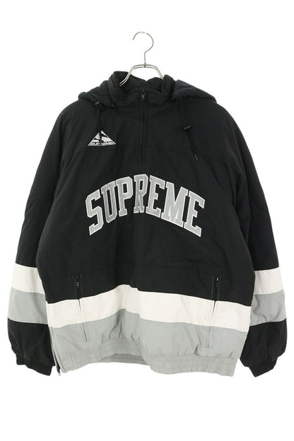 SUPREME 17AW Puffy Hockey Pullover Down Jacket Black Size M