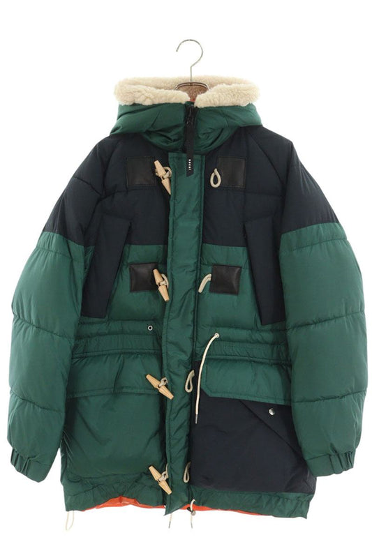 Sacai Fur Hooded Reversible Down Jacket Multi Size 1