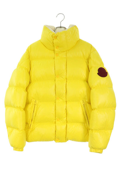 Moncler Genius Stand Collar Down Jacket Yellow Size 2
