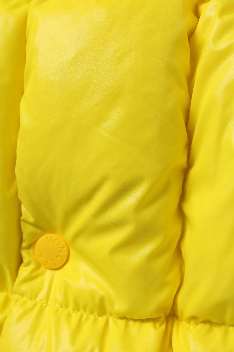 Moncler Genius Stand Collar Down Jacket Yellow Size 2