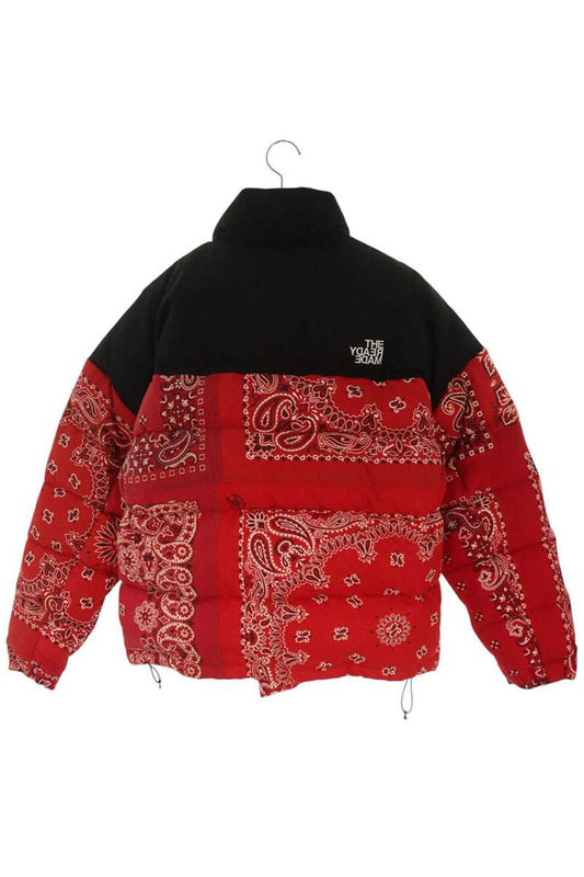 READYMADE Bandana Down Jacket Red Size 1