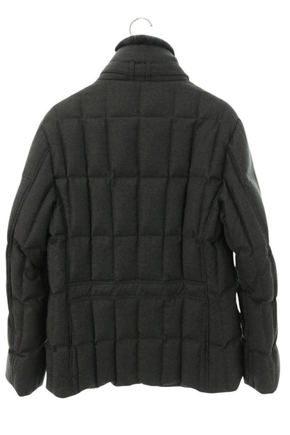 MooRER Cashmere Blend Wool Down Jacket Gray Size 48