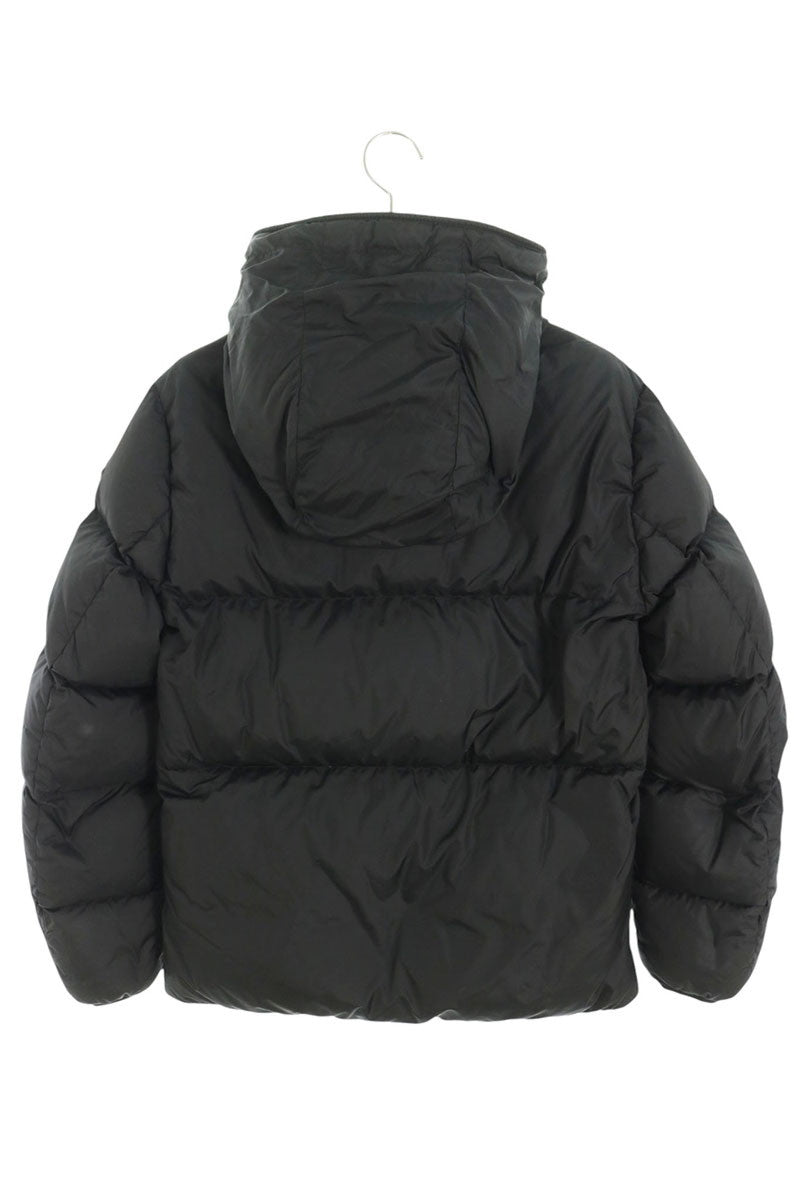 MONCLER MONTCLA Logo Embroidered Down Jacket Black Size 1