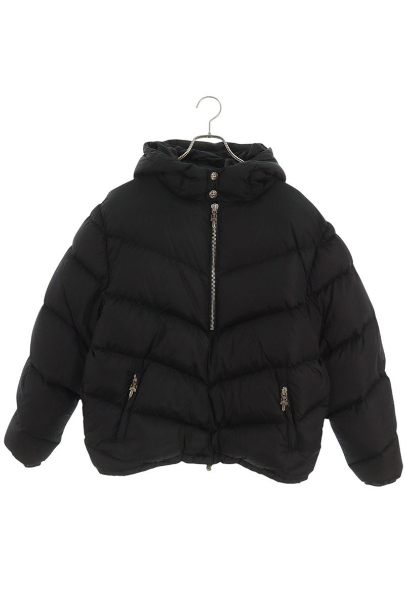 Chrome Hearts Dagger Half-Zip Nylon Down Jacket Size M