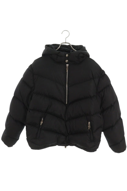 Chrome Hearts Dagger Half-Zip Nylon Down Jacket Size M