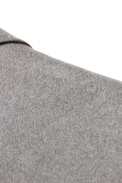 Herno Cashmere Tailored Coat Gray Size 48
