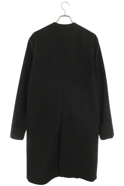 Chrome Hearts Cross Ball Collarless Wool Coat Size L
