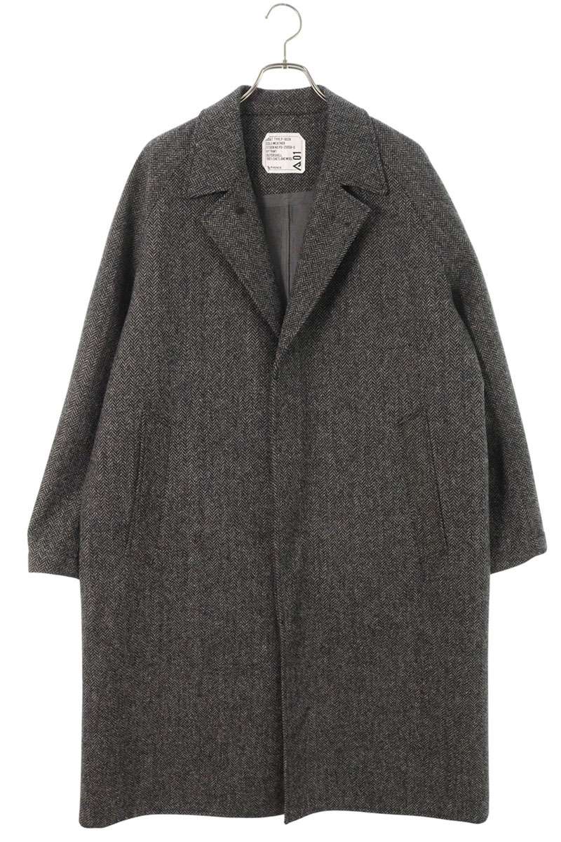Phenix x Takahiromiyashita The Soloist. TKMT Wool Coat Gray Size XS