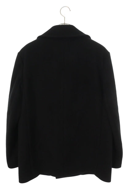 CELINE Carnaby Cashmere P-Coat Black Size M