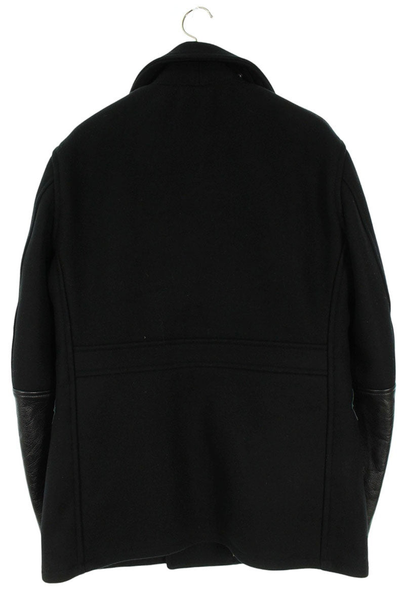 MASSES Wool P-Coat Black Size M