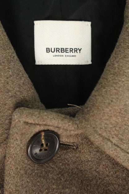 Burberry Cashmere Coat Brown Size 44