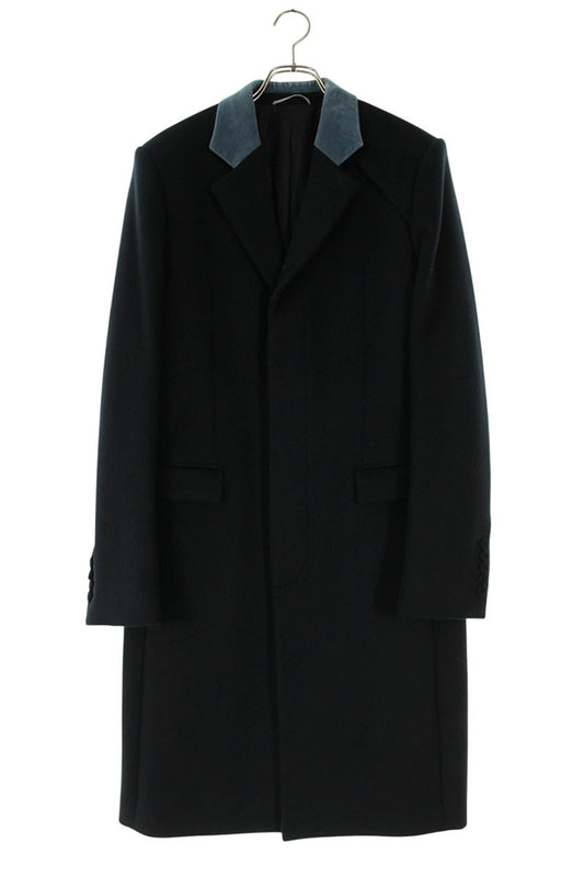 Dior Chester Coat Black x Blue Size 46