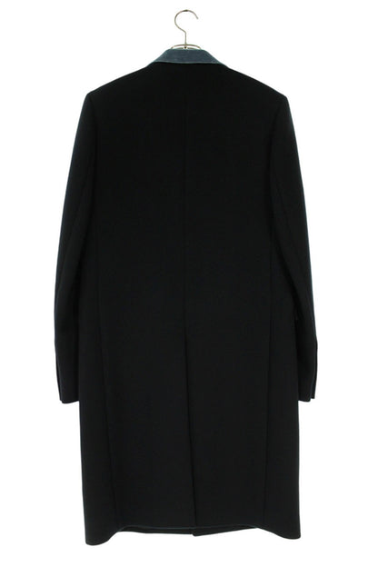 Dior Chester Coat Black x Blue Size 46