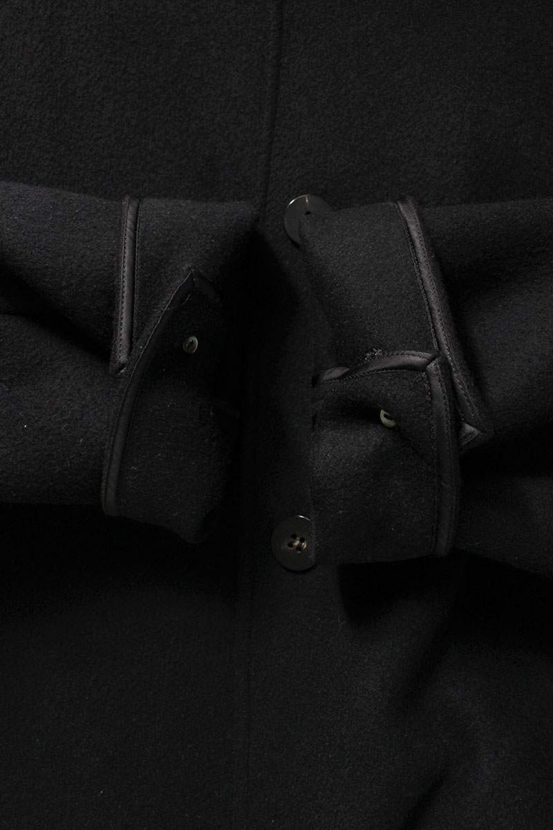OVERCOAT DARTED DOLMAN SLEEVE OVERCOAT Black Size 2