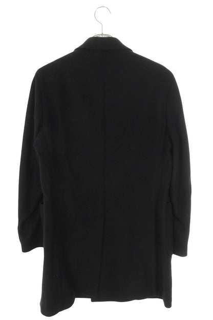 Lardini Cashmere Chester Coat Black Size 50