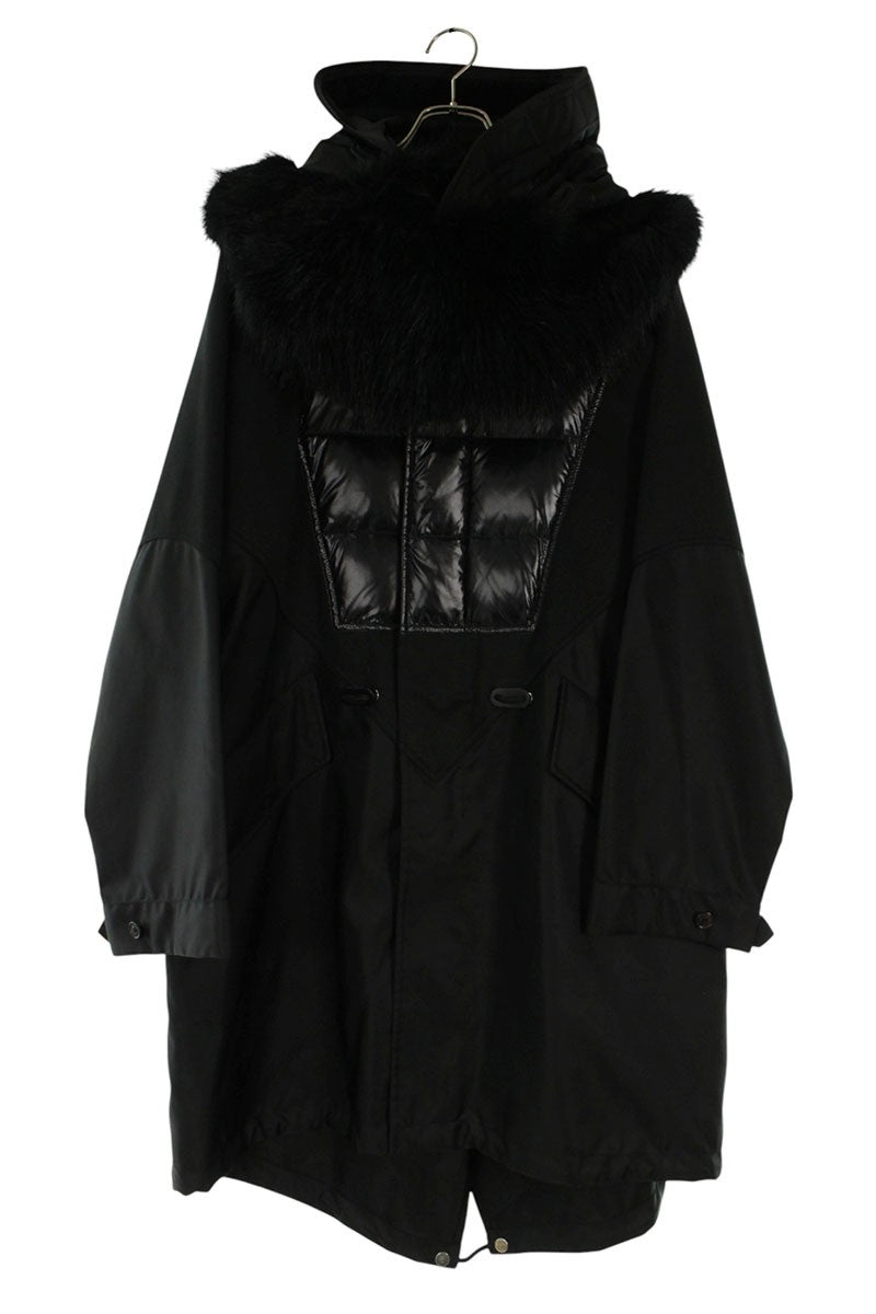 Burberry Fur Coat Black Size 50