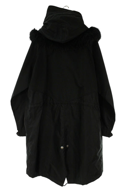 Burberry Fur Coat Black Size 50