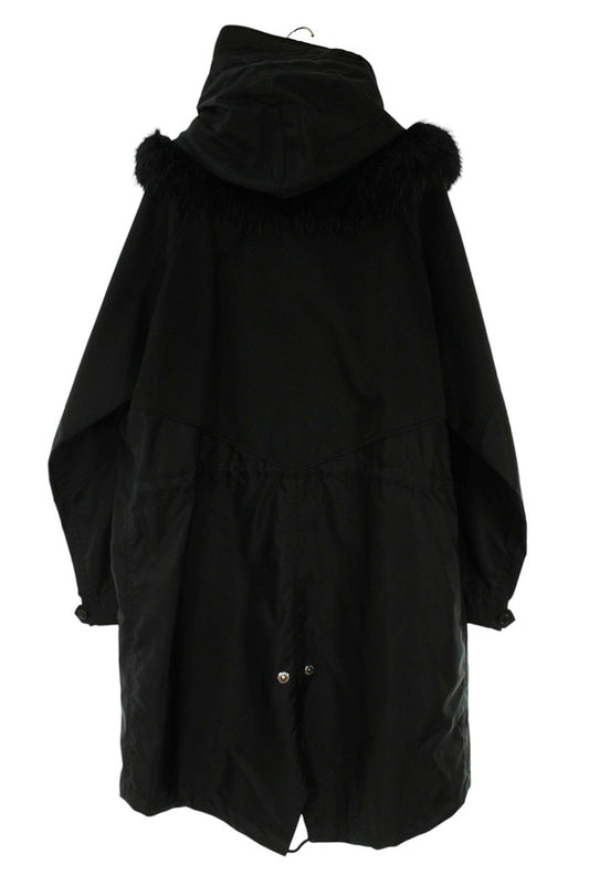 Burberry Fur Coat Black Size 50