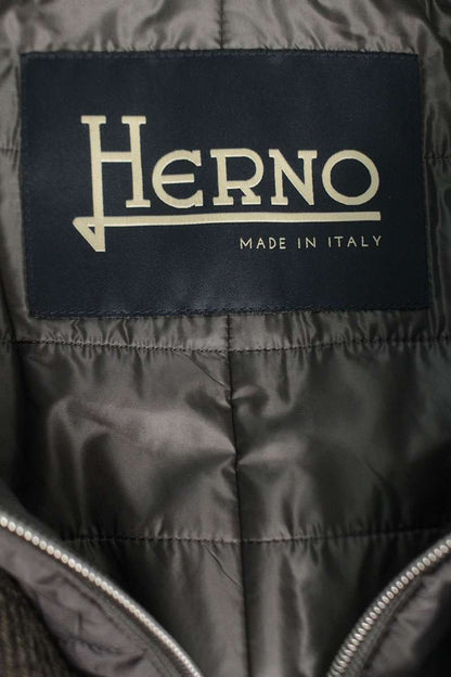 Herno Down Chester Coat Gray Size 50