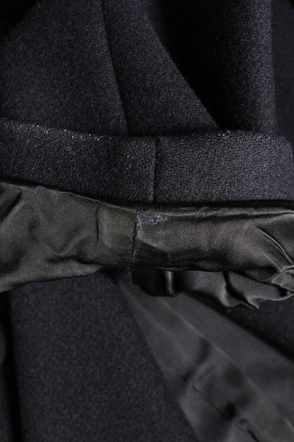Jil Sander Wool Chester Coat Blue Size S