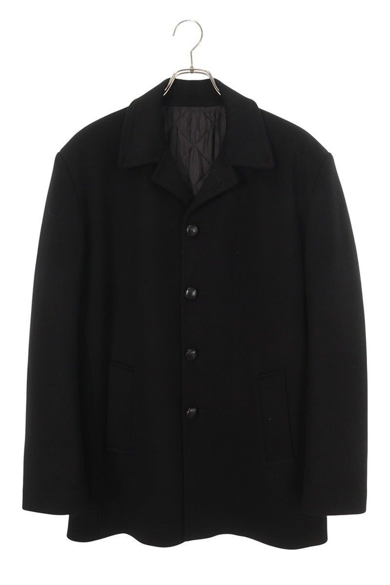 ERNEST W. BAKER Wool Long Coat Black Size M