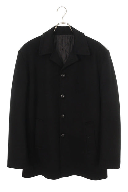 ERNEST W. BAKER Wool Long Coat Black Size M