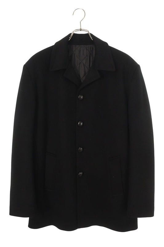 ERNEST W. BAKER Wool Long Coat Black Size M