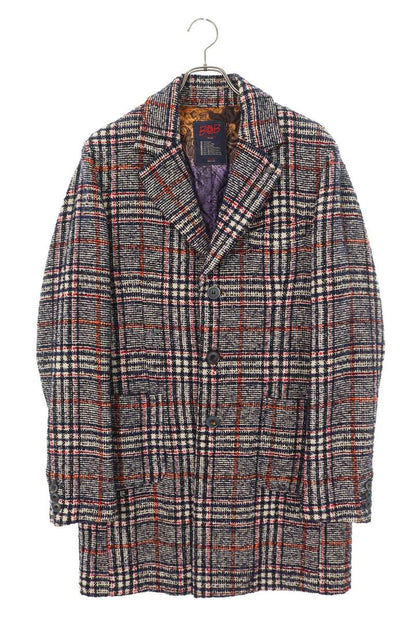 BOB Chester Coat Blue x White Size 50
