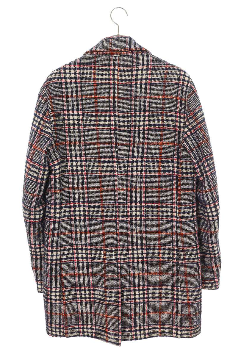 BOB Chester Coat Blue x White Size 50