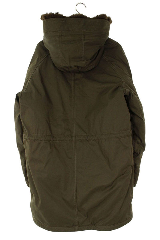 Burberry Down Mods Coat w/ Nova Check Lining Khaki Size M
